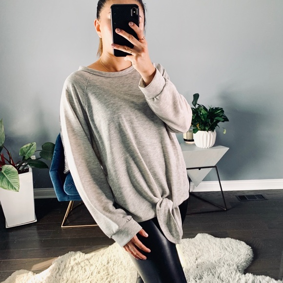 ◾️Gray Tunic with tie - Picture 2 of 4